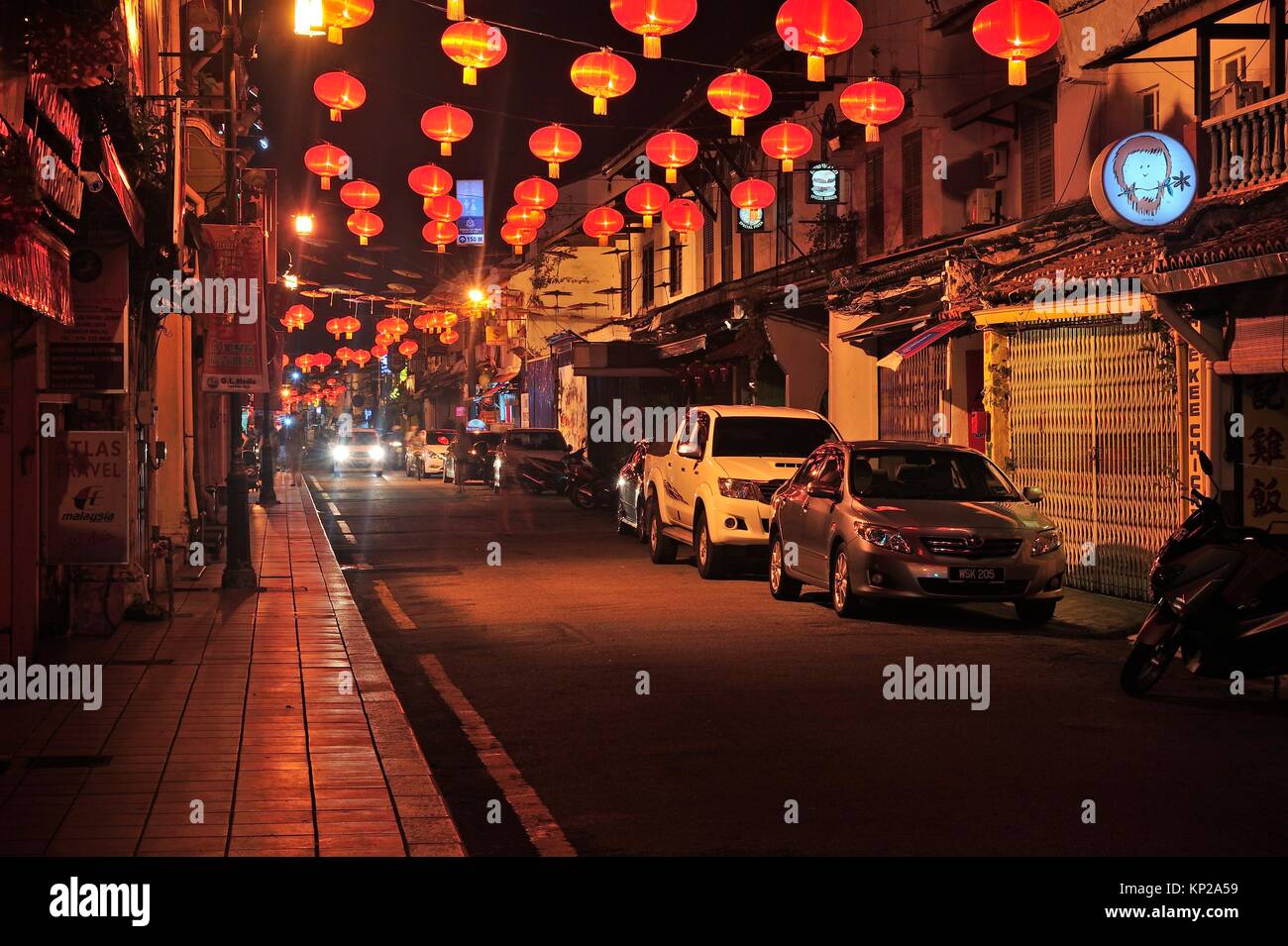 Old Town Melaka Malaysia Stock Photo Alamy