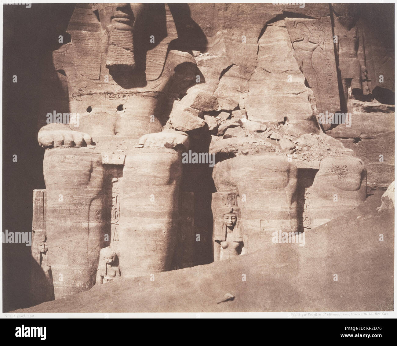 Duplicate entry: Abu Simbel Grand Temple colossal statues, showing ...