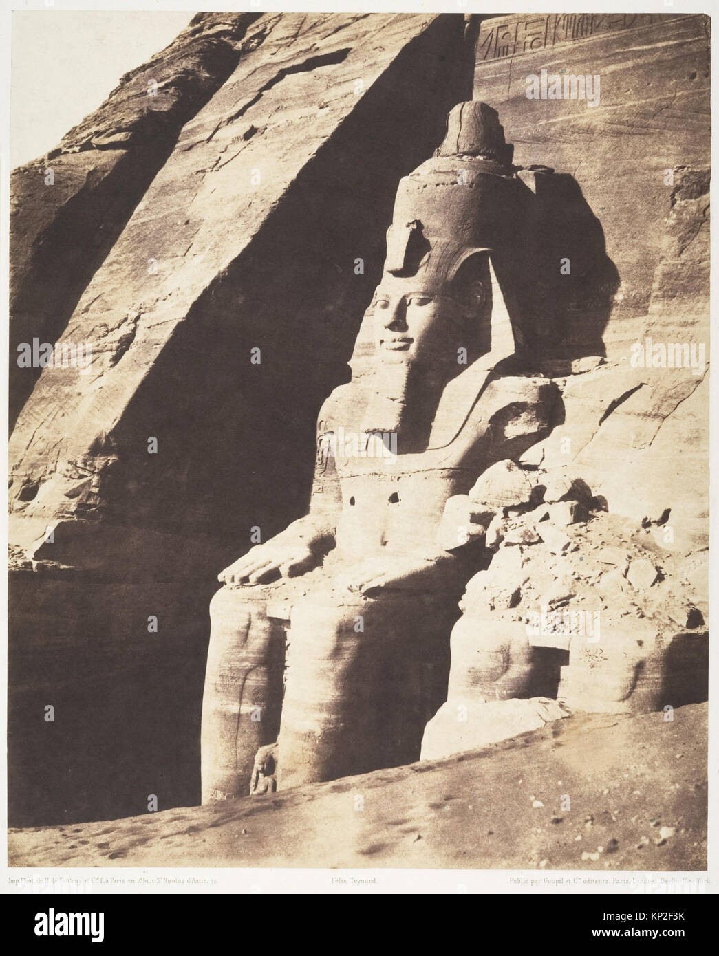 Abou Sembil, Grand Spéos - Statues Colossales, Vues de Trois-Quarts MET DP146639 285955 Stock Photo