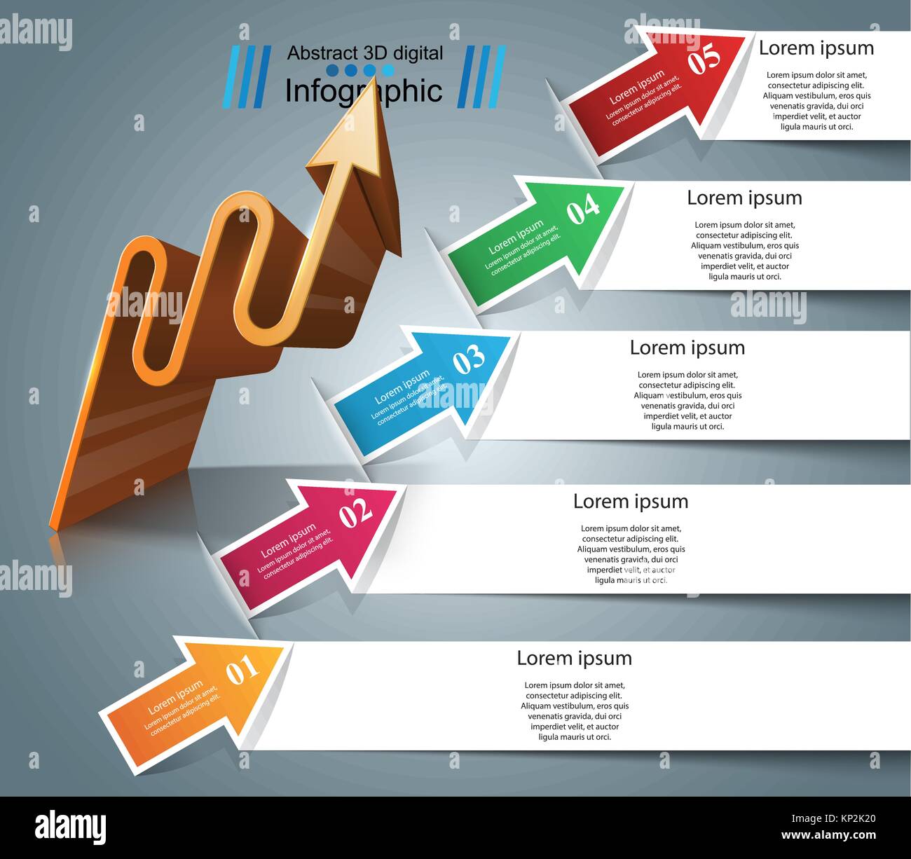 Infographic icons. Arrows icon Stock Vector Image & Art Alamy
