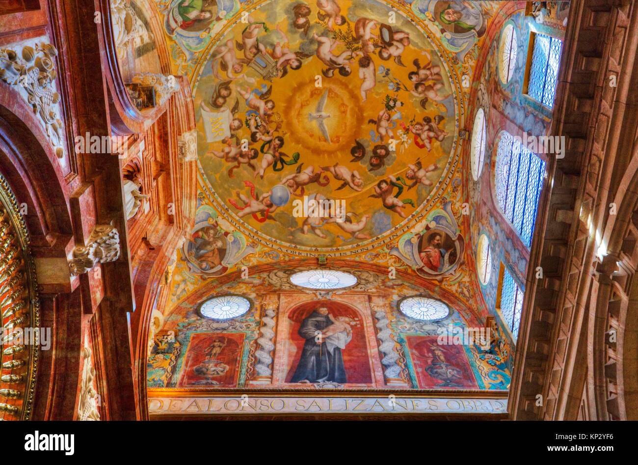 Wall and Ceiling Murals, Chapel of Nuestra Señora de la Concepción