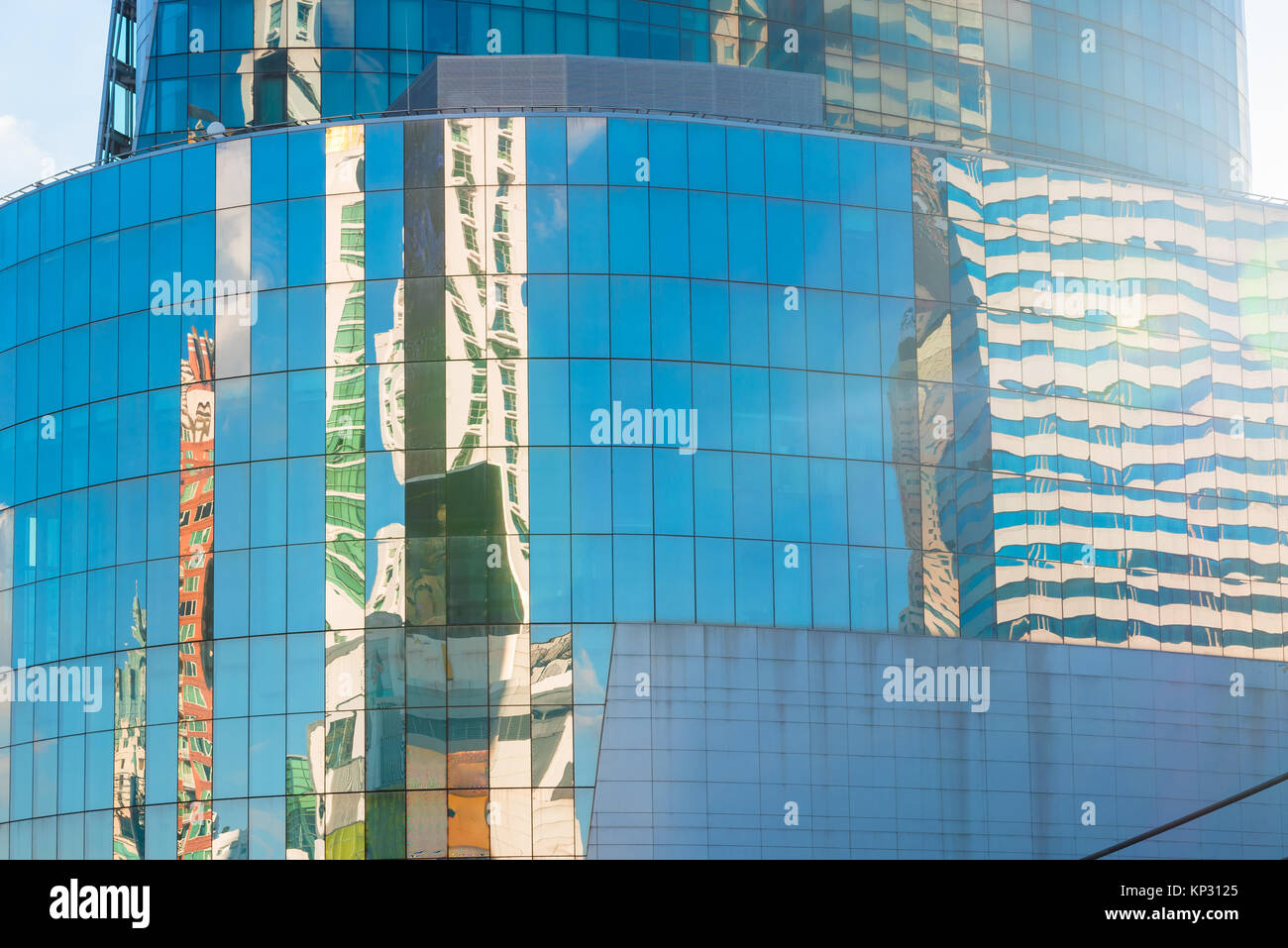 A modern office building with glass walls Stock Photo - Alamy