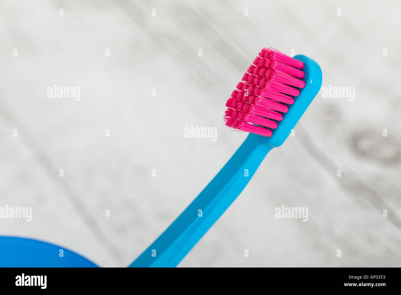 New color ultra fine toothbrushes in colorful glasses. Dental Industry ...