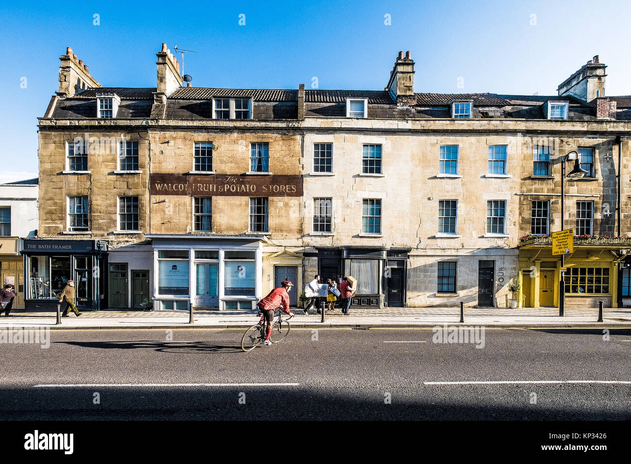 Walcott District Bath Stock Photo Alamy