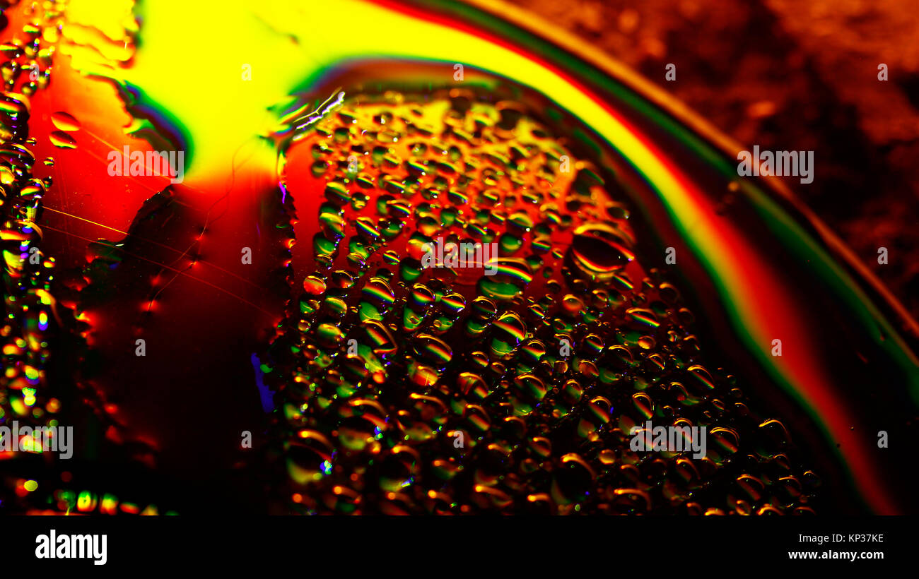 Colourful Water Background Stock Photo