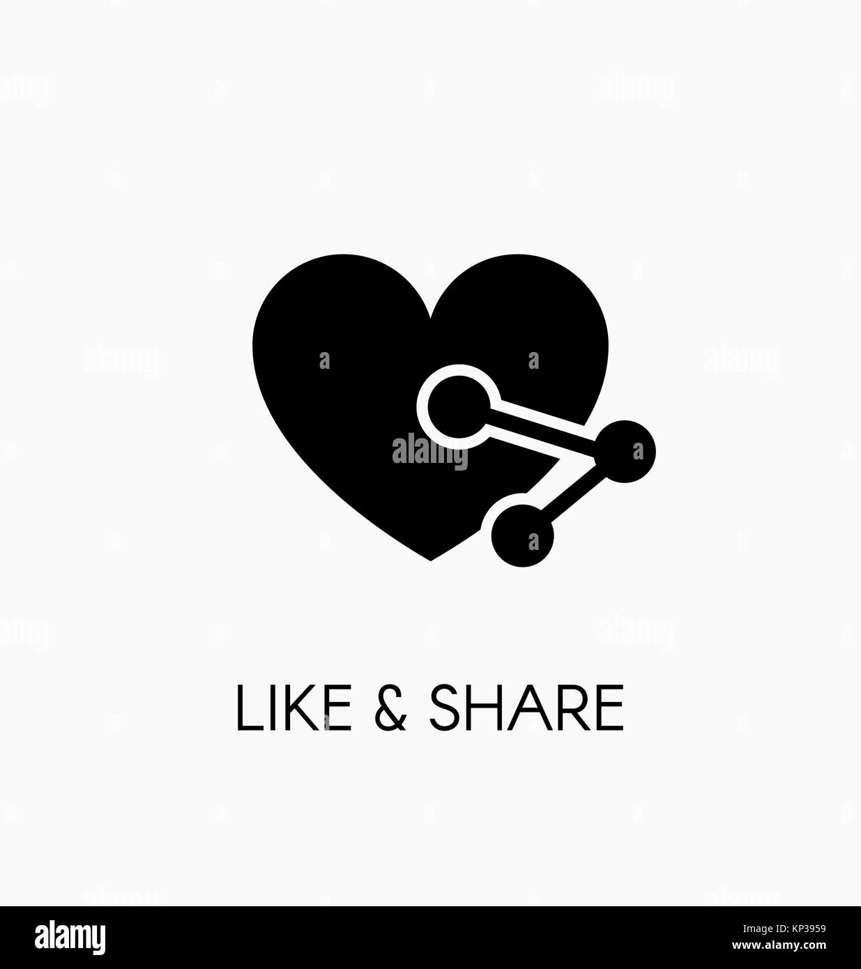 Share vector icon symbol Stock Vector Images Alamy