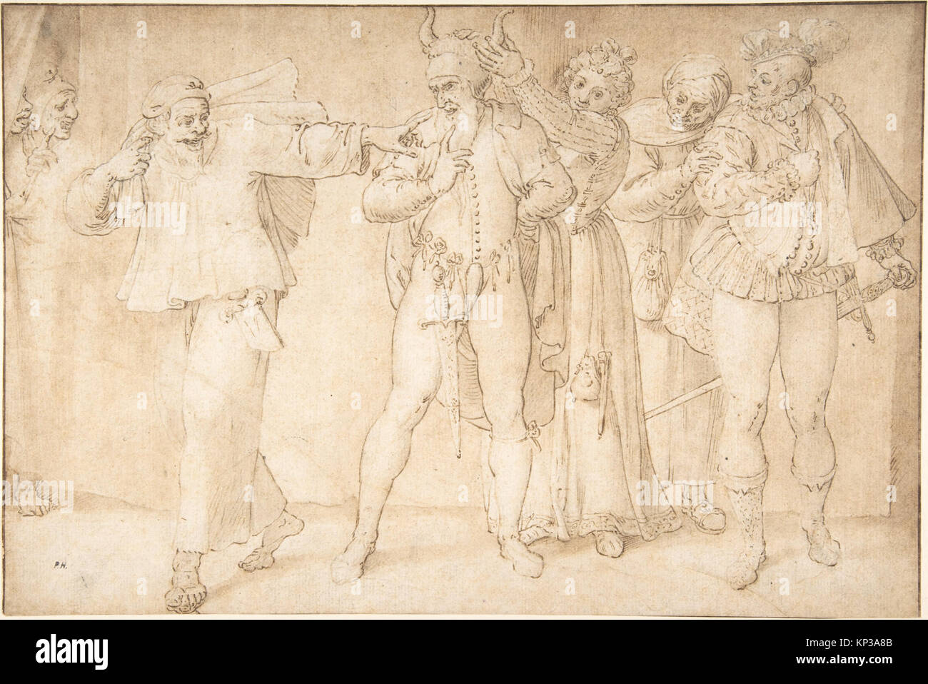 Dramatization Image Depiction of a theatrical scene with actors on stage, emphasizing ...