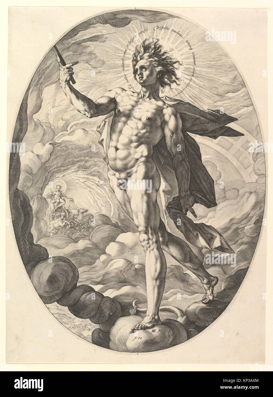 Illustration of Apollo, the Greco-Roman god of the sun and music ...