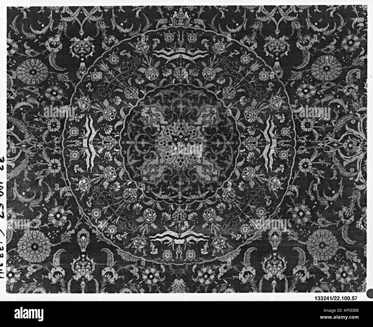 Geometric Patterns Historic A historic carpet from the MET collection, showing woven geometric ...