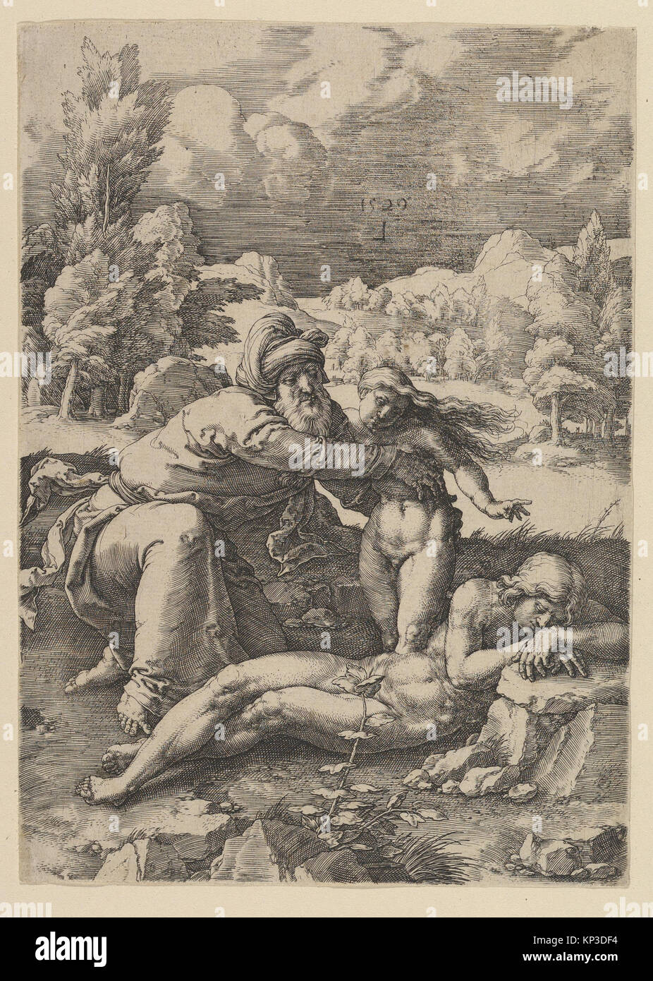 Detail from the creation of adam hi-res stock photography and images ...