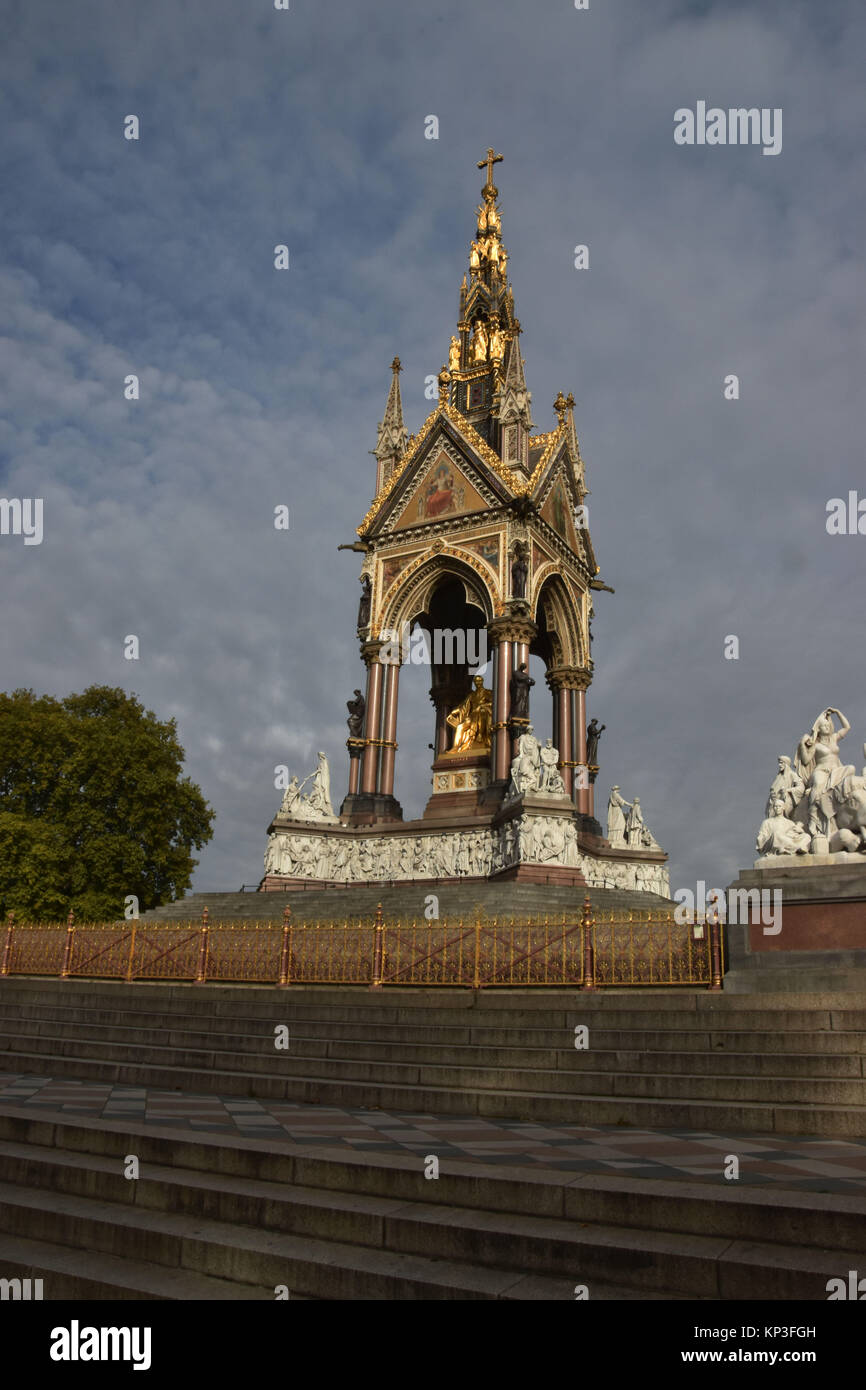 October 4th, 2017 Albert Memorial, London, England Stock Photo Alamy