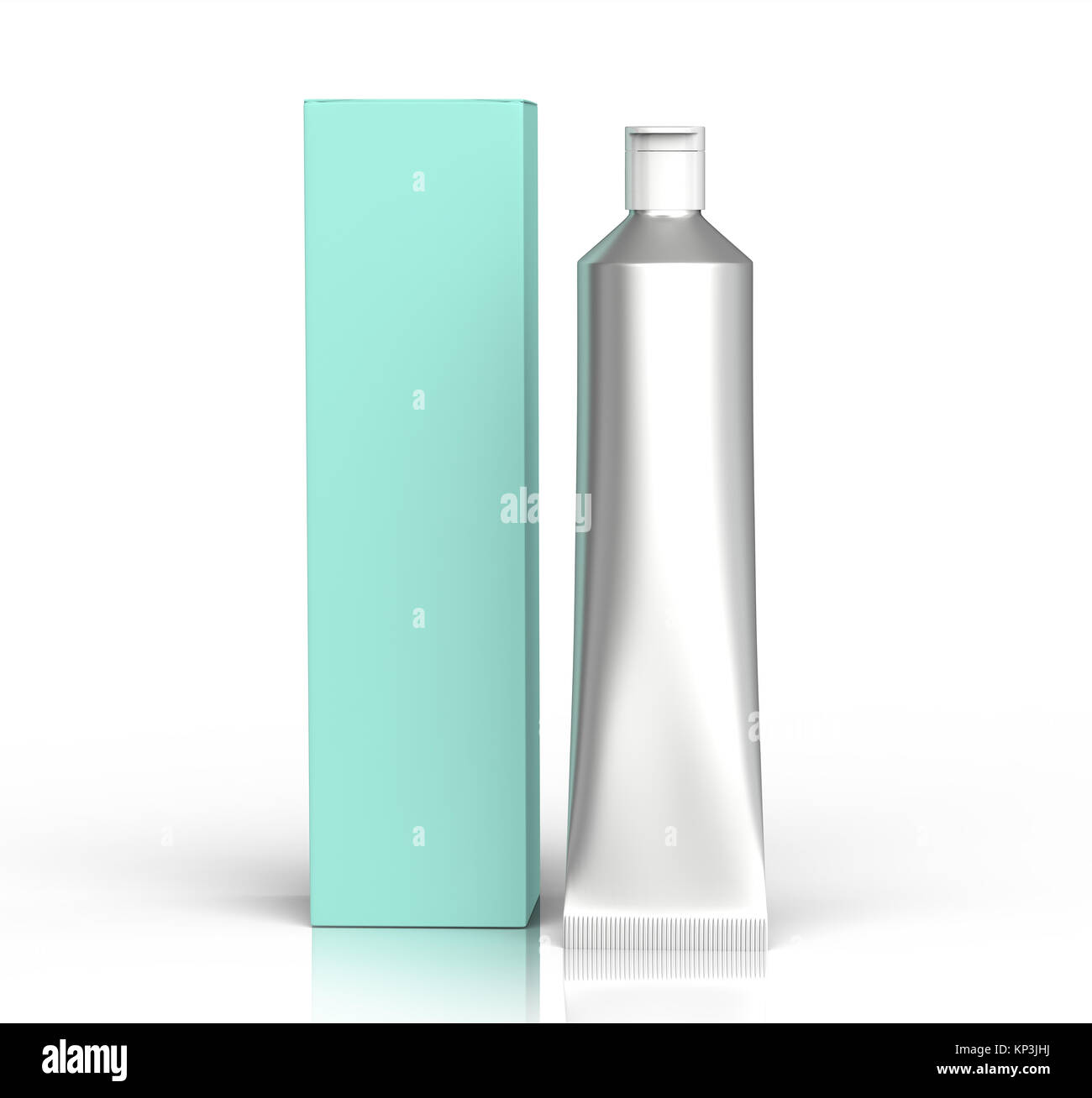 Download Blank toothpaste mockup, stand paste tube with paper box ... Yellowimages Mockups
