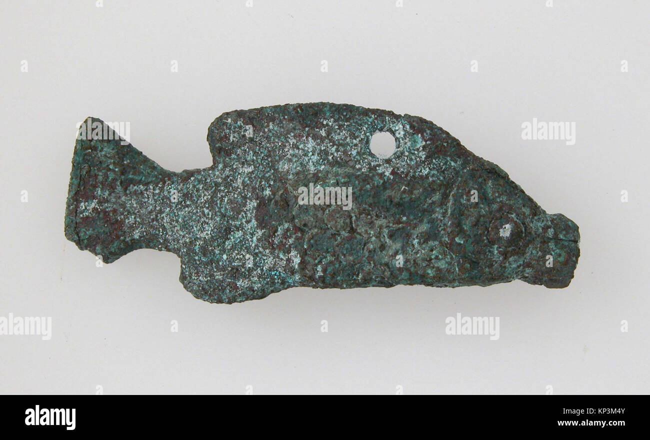 This illustration depicts a fish from an ancient manuscript, showcasing ...