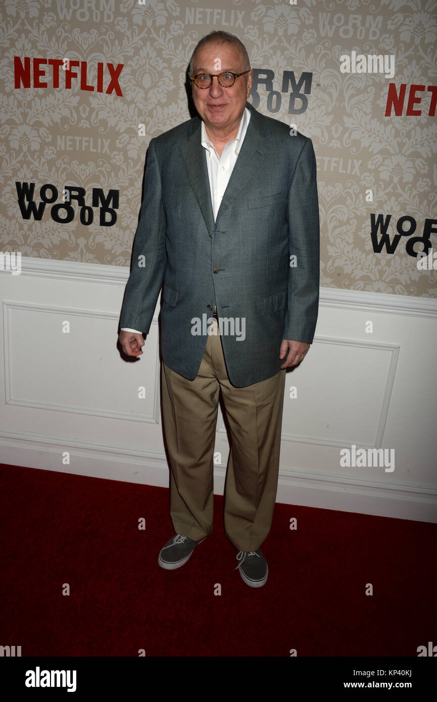 NEW YORK, NY DECEMBER 12 Errol Morris attend the 'Wormwood' New York premiere on December 12