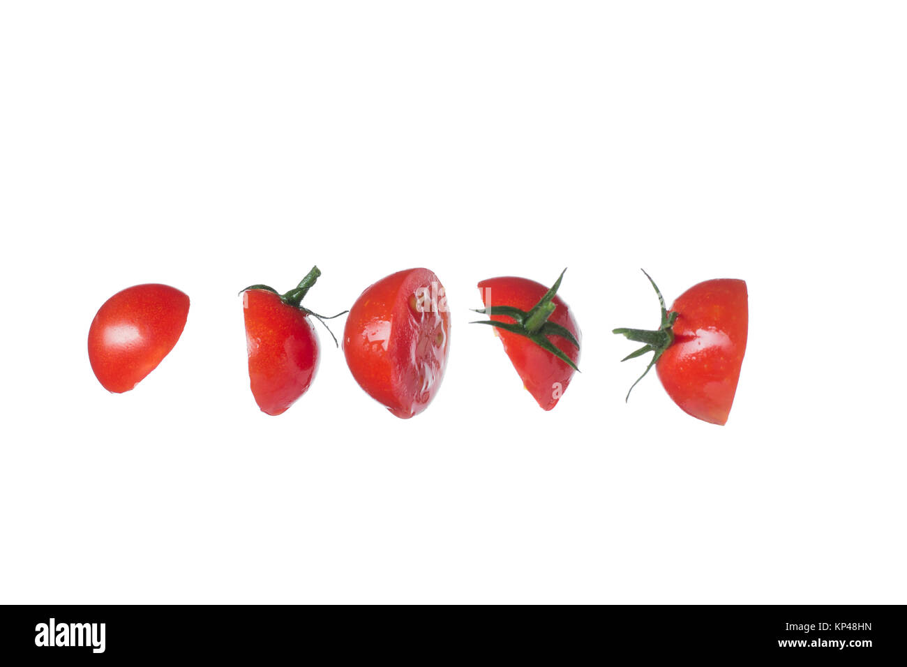 Red tomatoes set isolated on white background Stock Photo - Alamy