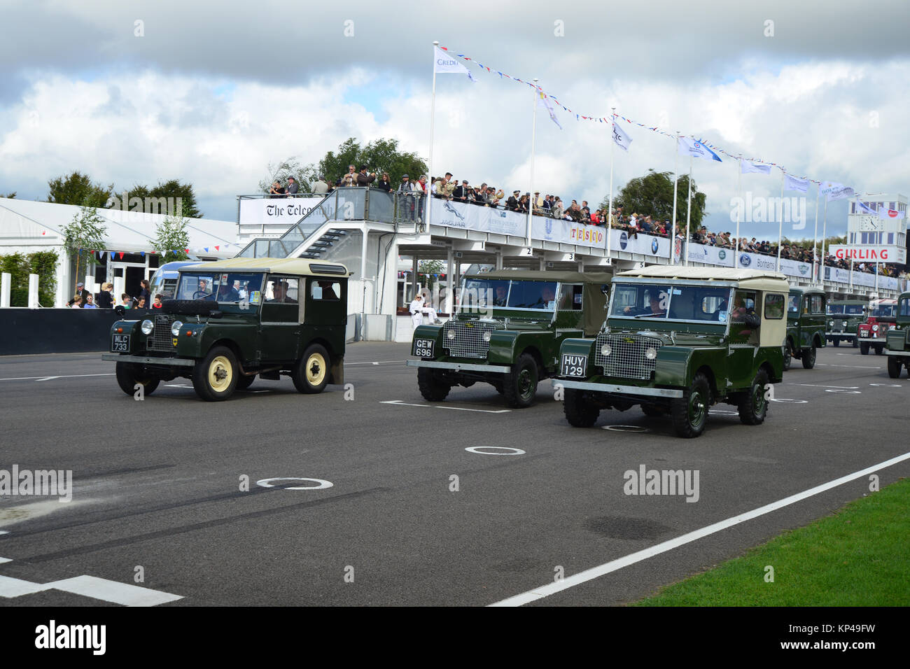 Early Land Rovers, Land Rover Parade, Goodwood Revival 2015, 4x4