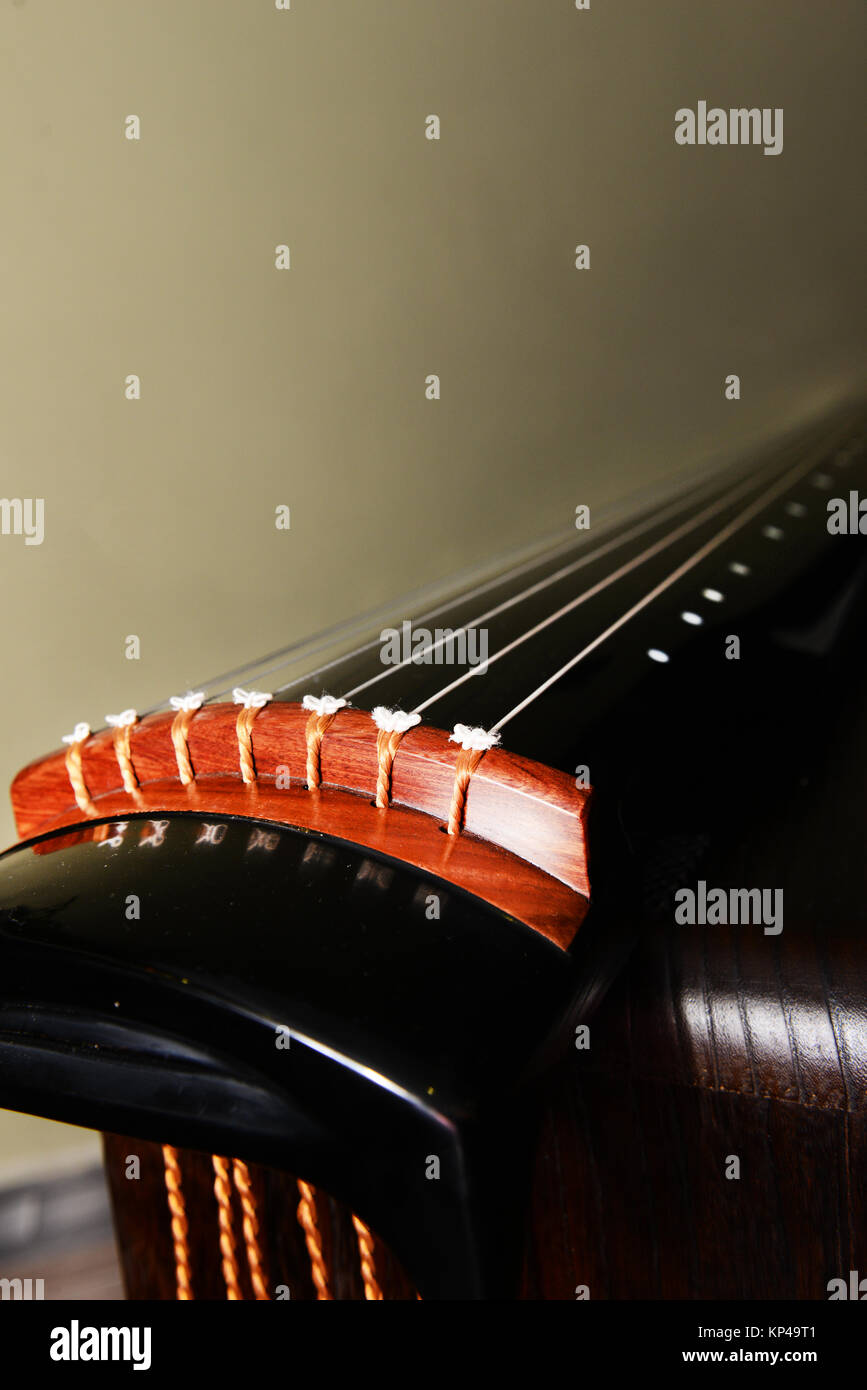 Guqin is a traditional Chinese musical string instrument Stock Photo Alamy