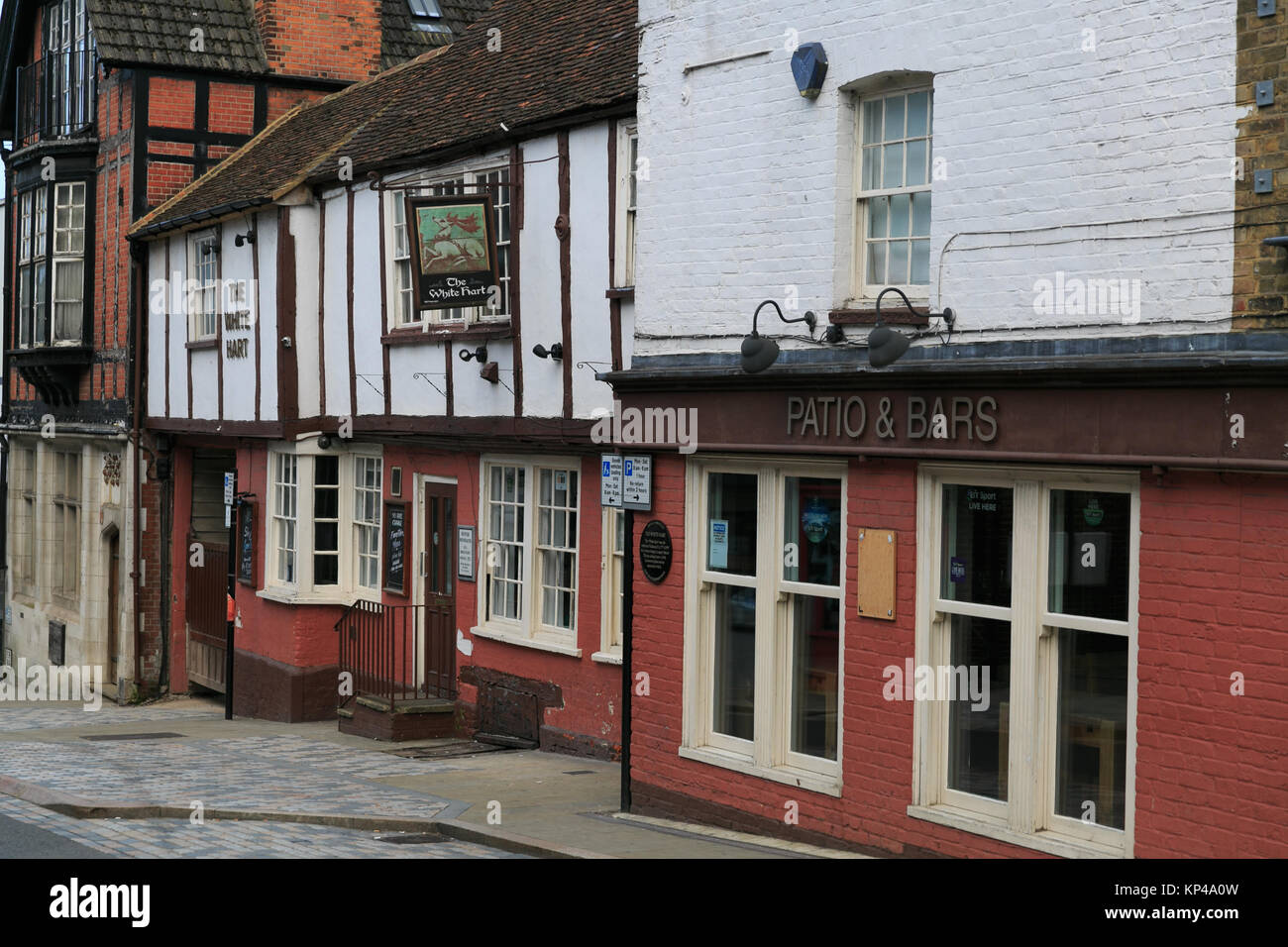 Hemel Hempstead Old Town high street Stock Photo Alamy