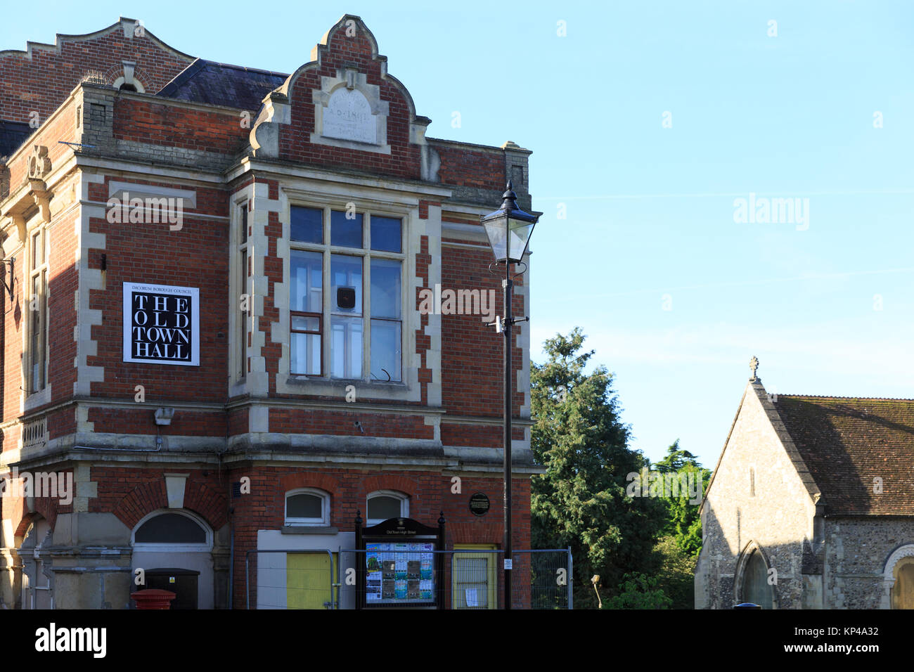 view of Hemel Hempstead Old Town Hall Stock Photo Alamy