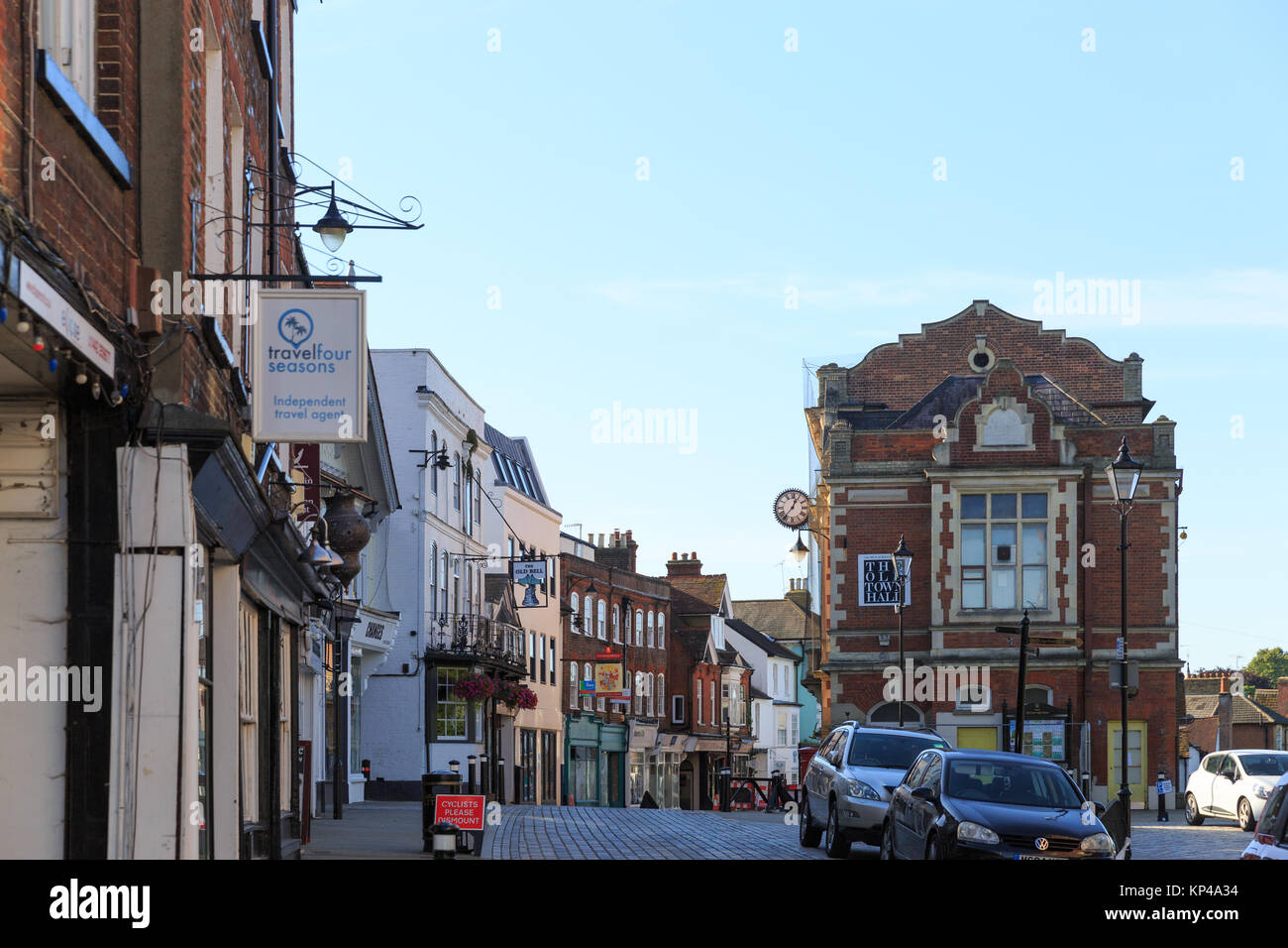 view of Hemel Hempstead Old Town Hall Stock Photo Alamy