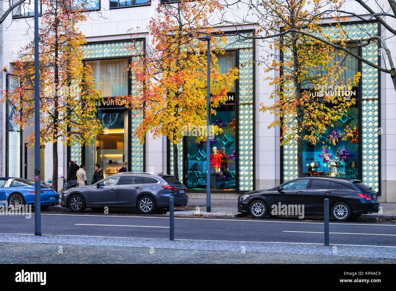 Frankfurt Germany Goetheplatz Louis Vuitton Designer Clothing