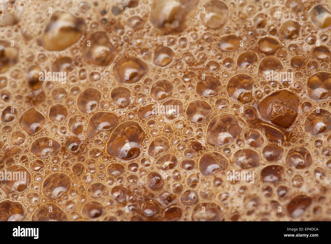 brown coffee bubbles Stock Photo - Alamy