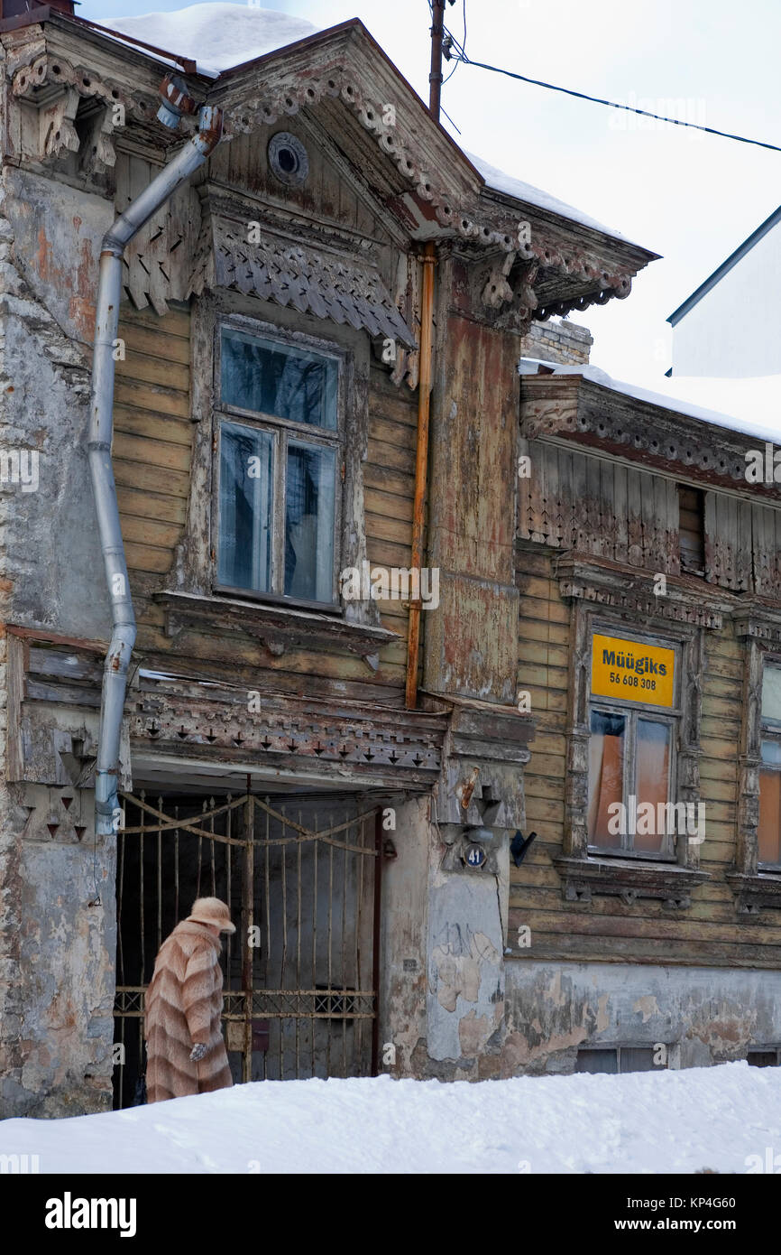 J. Poska 41, Tallinn, Estonia old wooden house for sale