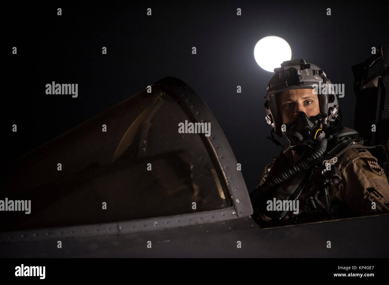 A pilot assigned to the 492nd Expeditionary Fighter Squadron readies ...