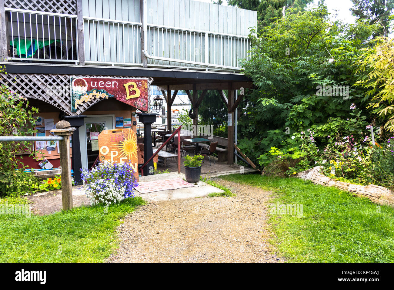 Queen Charlotte Island, Canada August 25th, 2017 The entrance of the