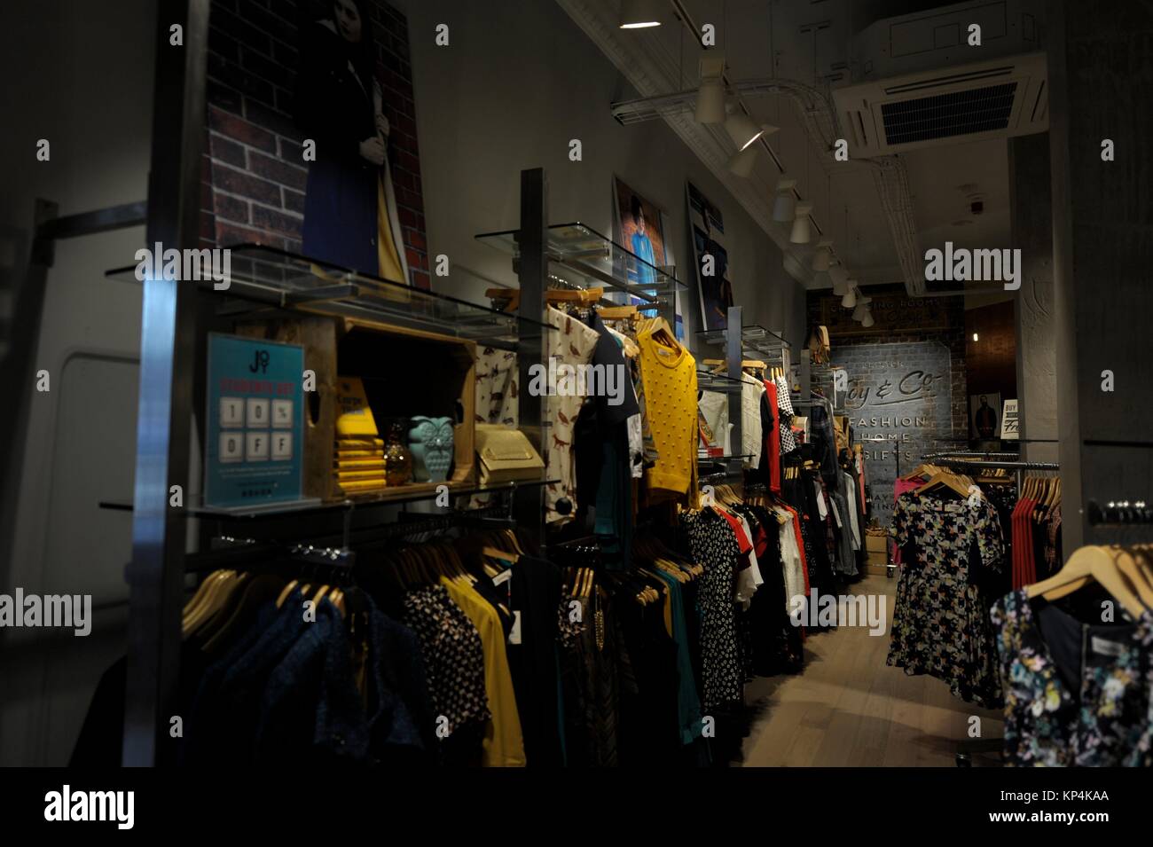Retail shops in central London Stock Photo Alamy