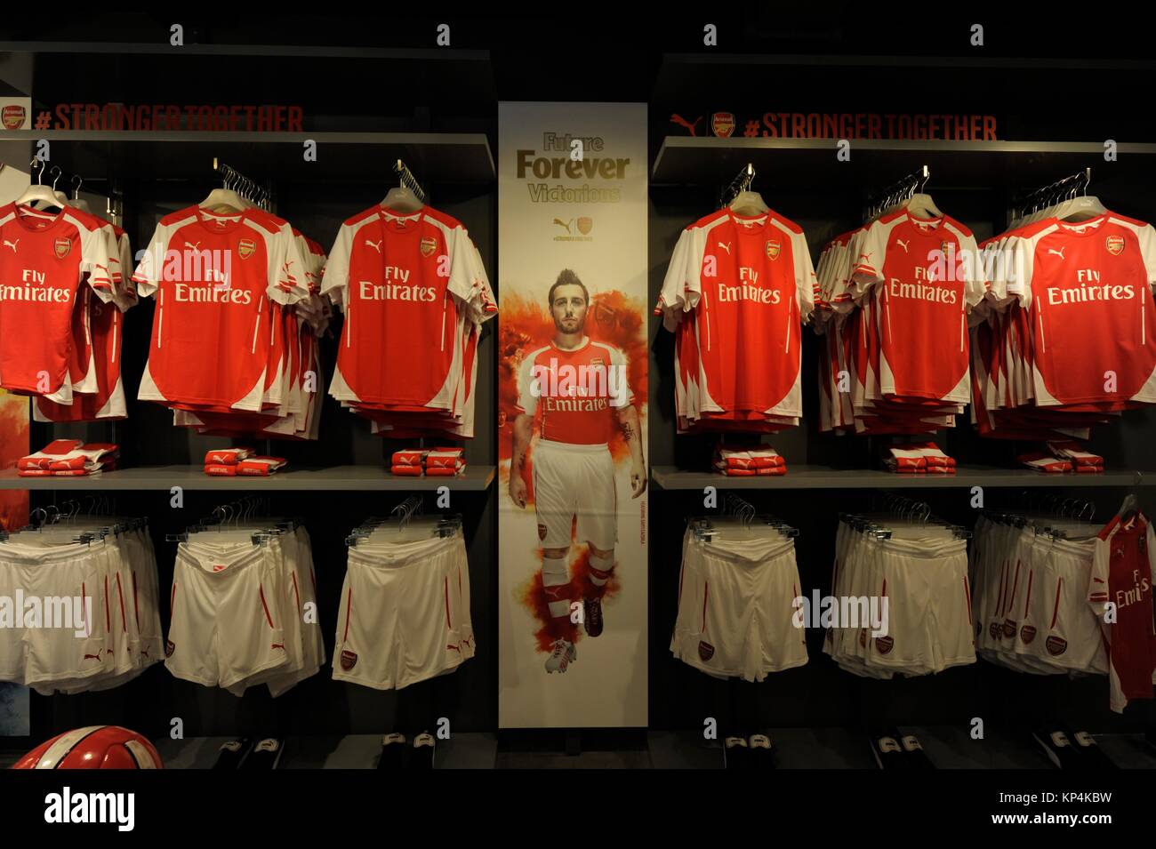 Arsenal football club shop, Carnaby Street, London Stock Photo Alamy