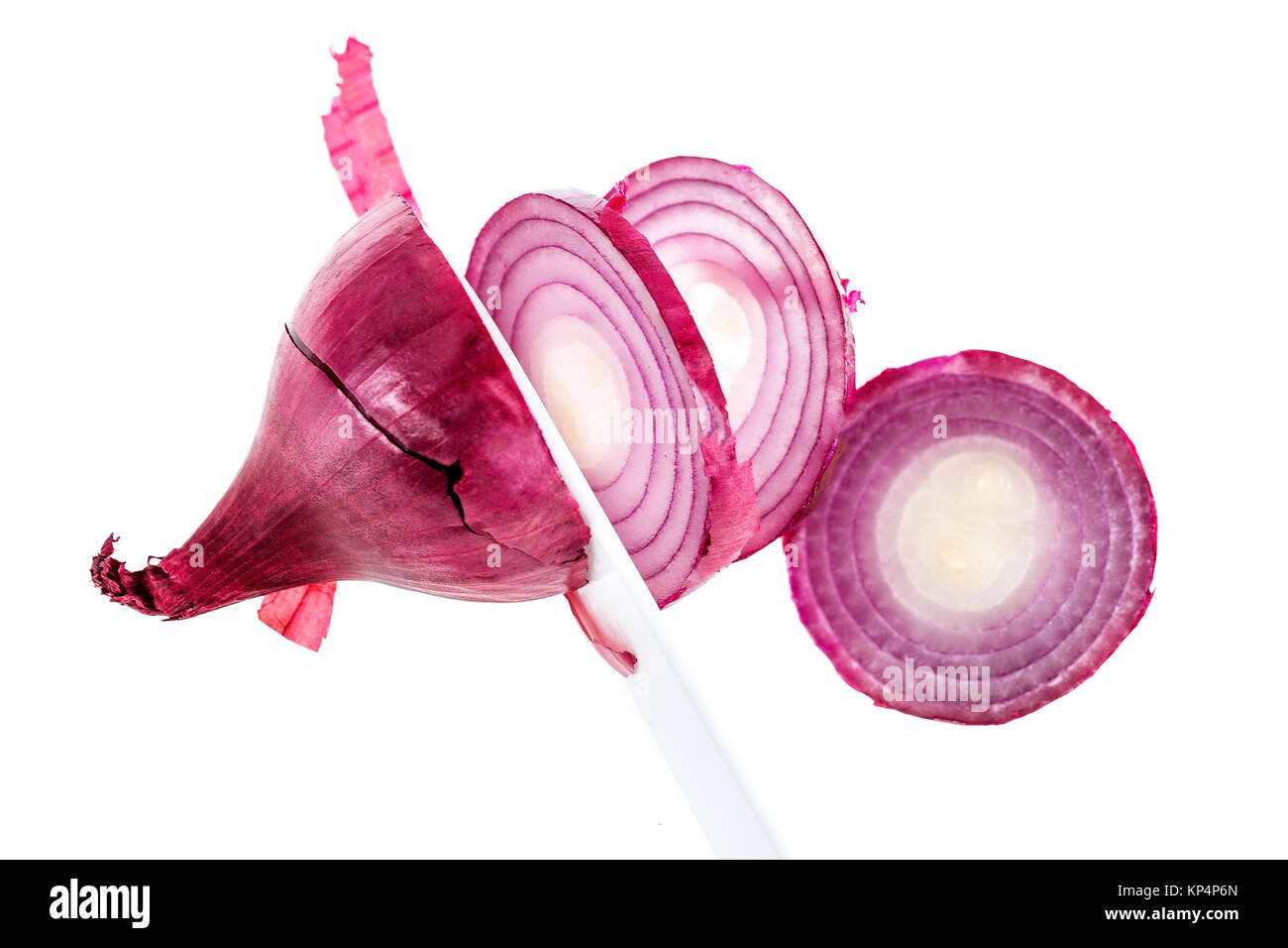 Condiments onions Cut Out Stock Images & Pictures - Alamy