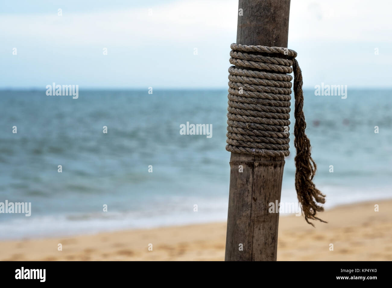 Old fishing rod on wooden background — Stock Photo © Koldunov