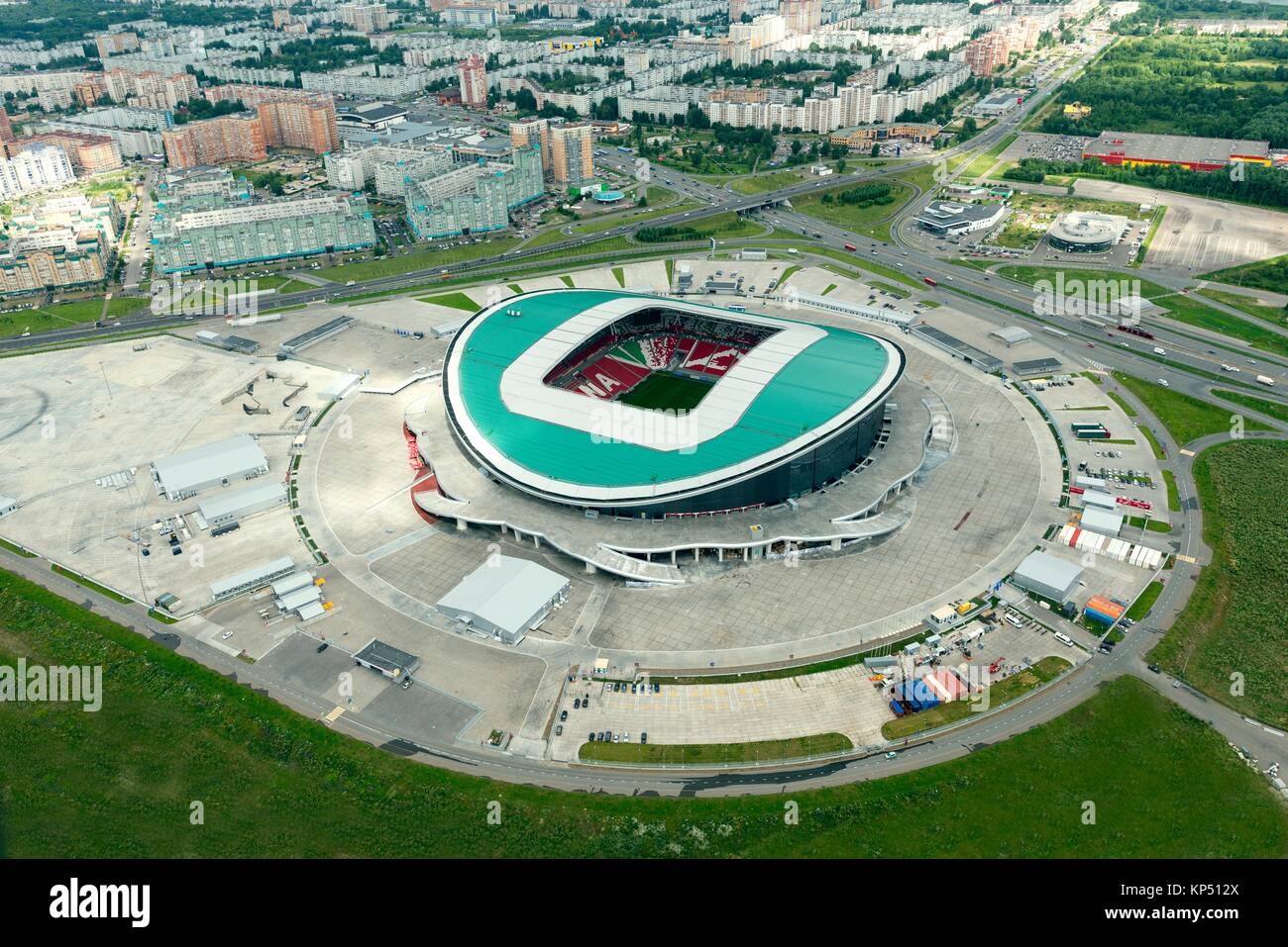 Russia, Kazan. Kazan Arena stadium. Stock Photo