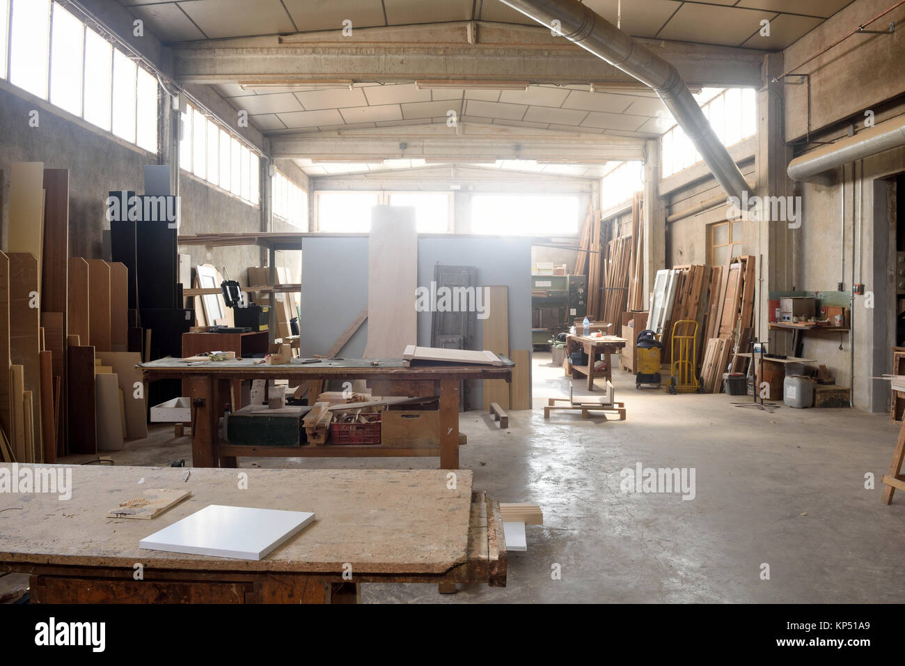 carpentry shop Stock Photo Alamy