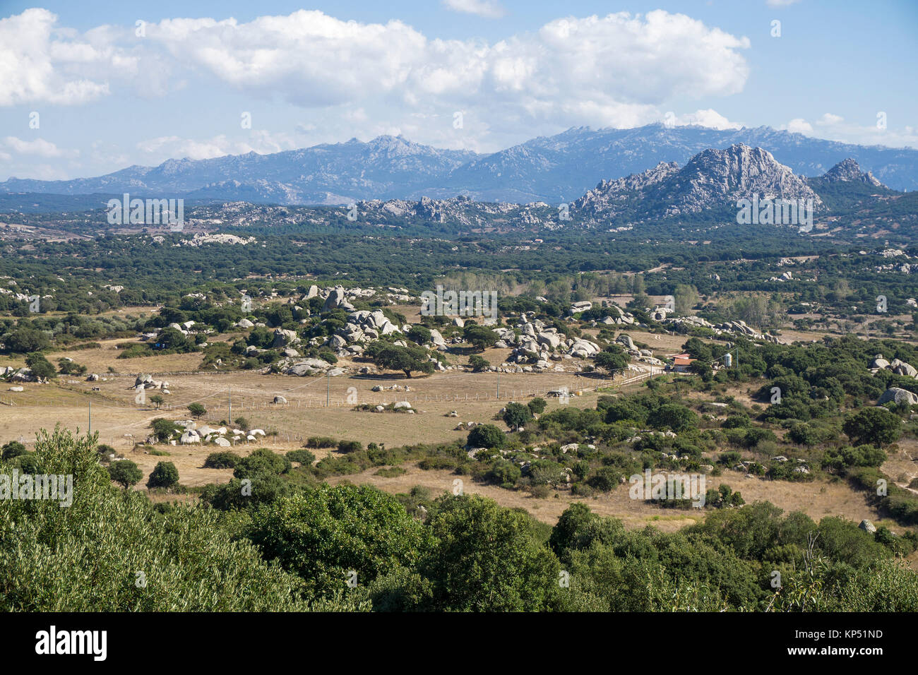 Valle della Luna, valley of the moon, granite landscape at Aggius