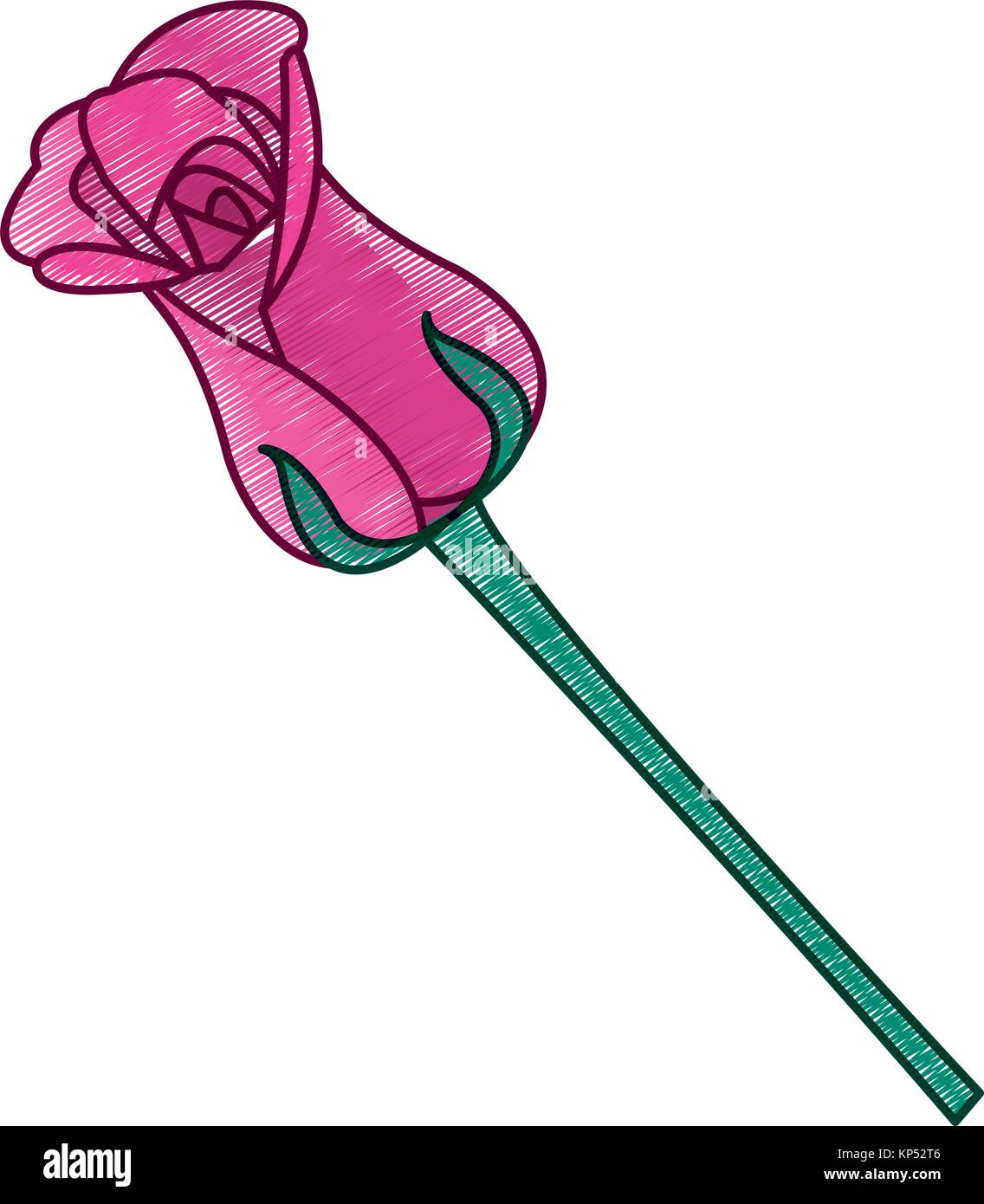 Isolated rose design Stock Vector Image & Art - Alamy