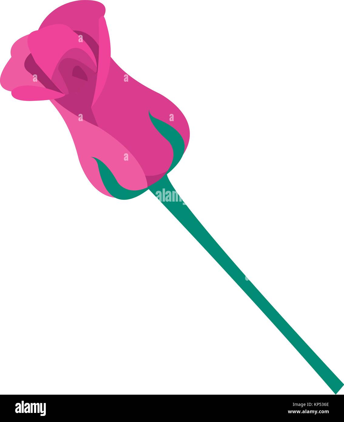 Isolated rose design Stock Vector Image & Art - Alamy