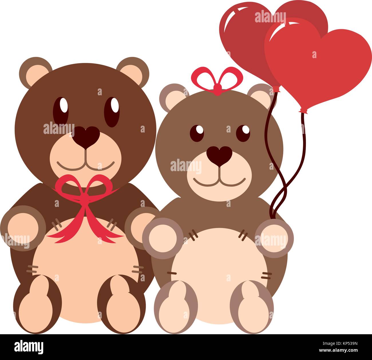 Teddy bear couple design Stock Vector Image & Art - Alamy
