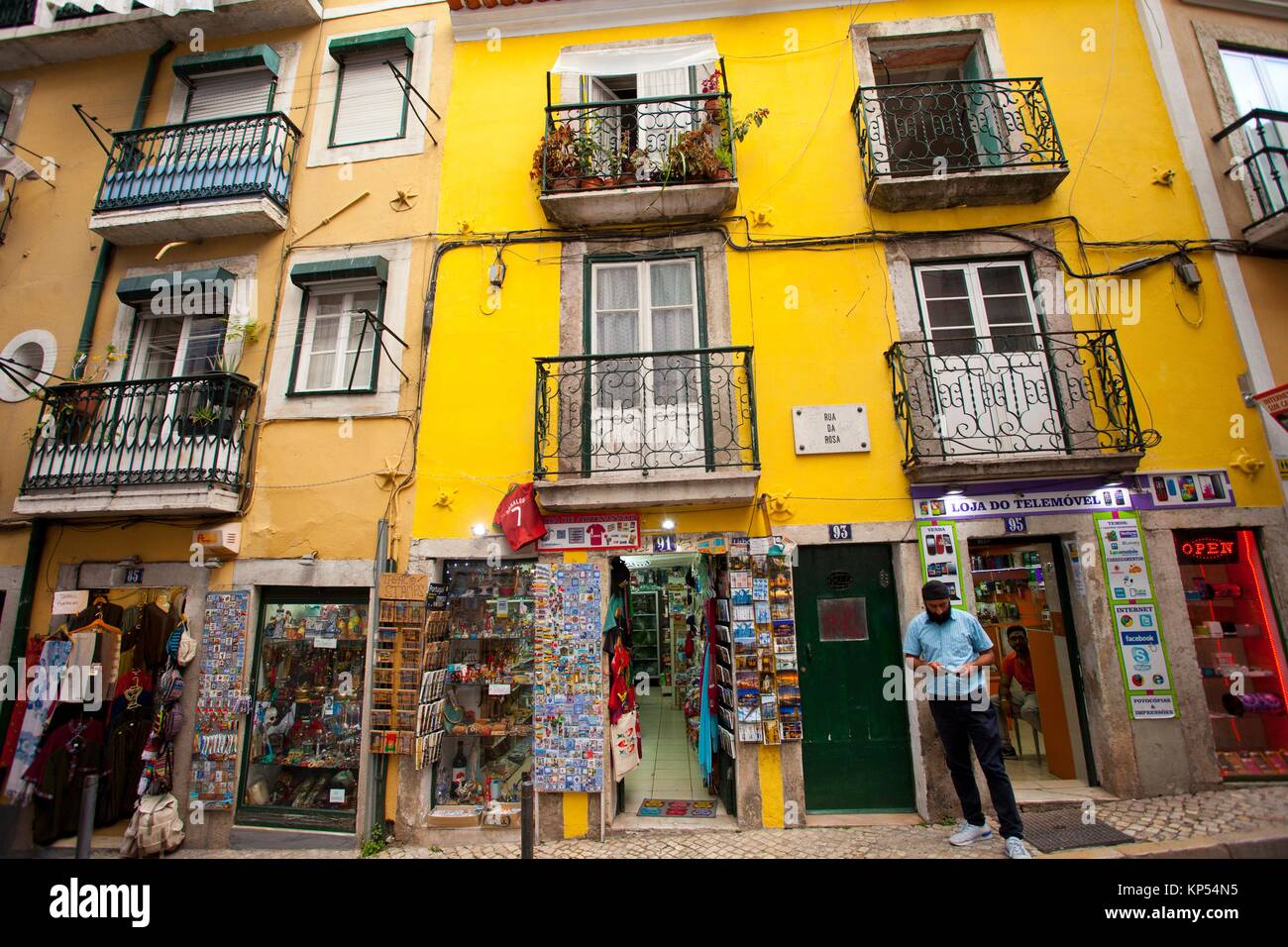 Barrio alto lisbon hi-res stock photography and images - Alamy
