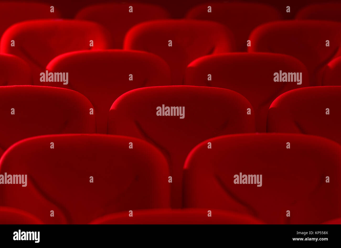 Cinema / theater seats Stock Photo