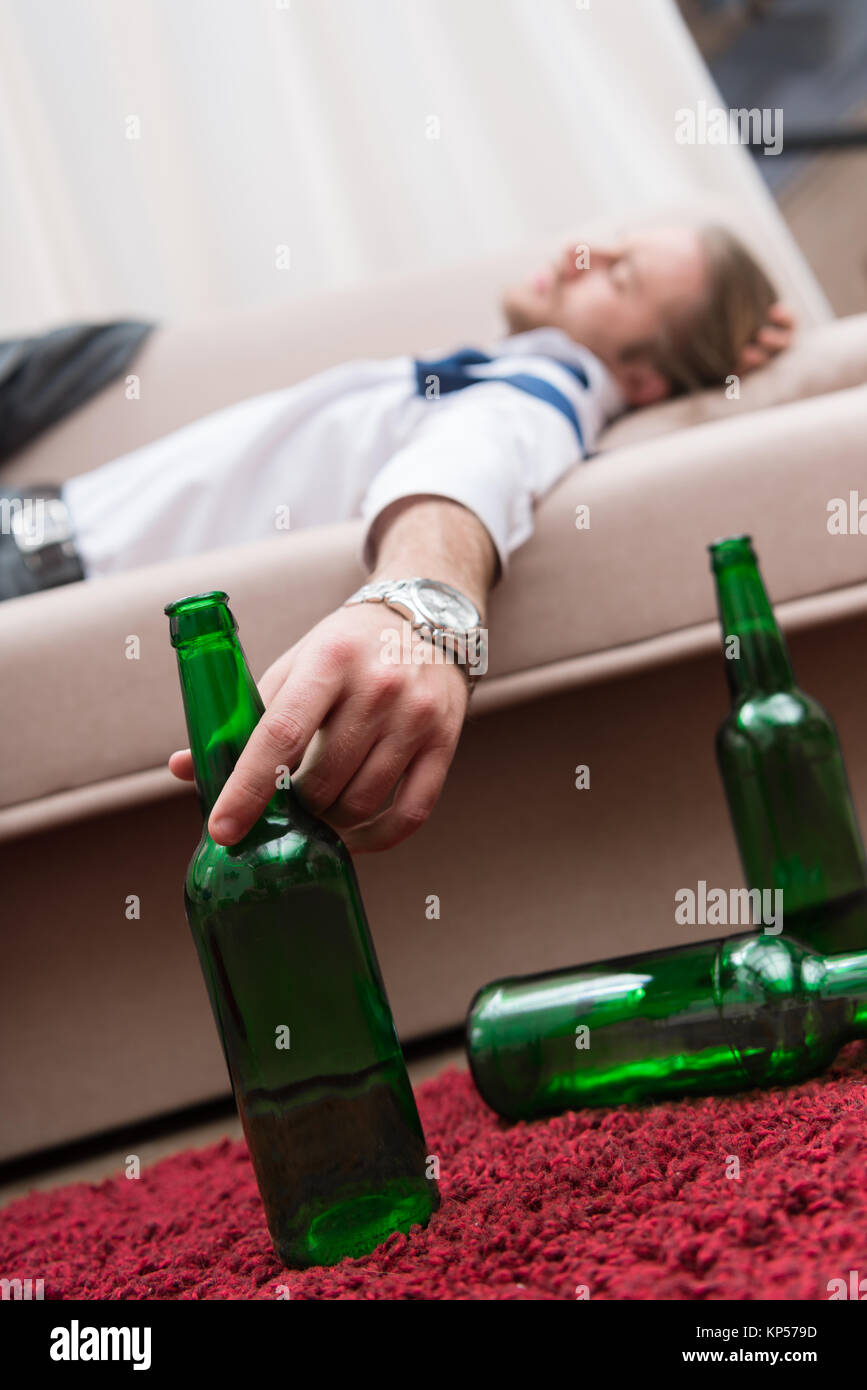 Drunk Man Sleeping High Resolution Stock Photography and Images Alamy