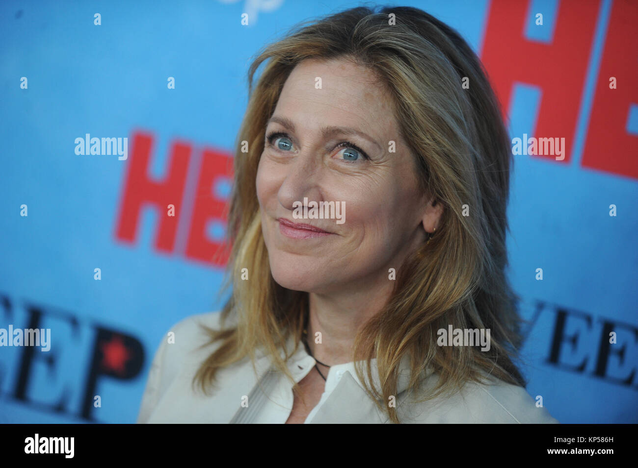 NEW YORK, NY APRIL 06 Edie Falco attends the 'VEEP' Season 4