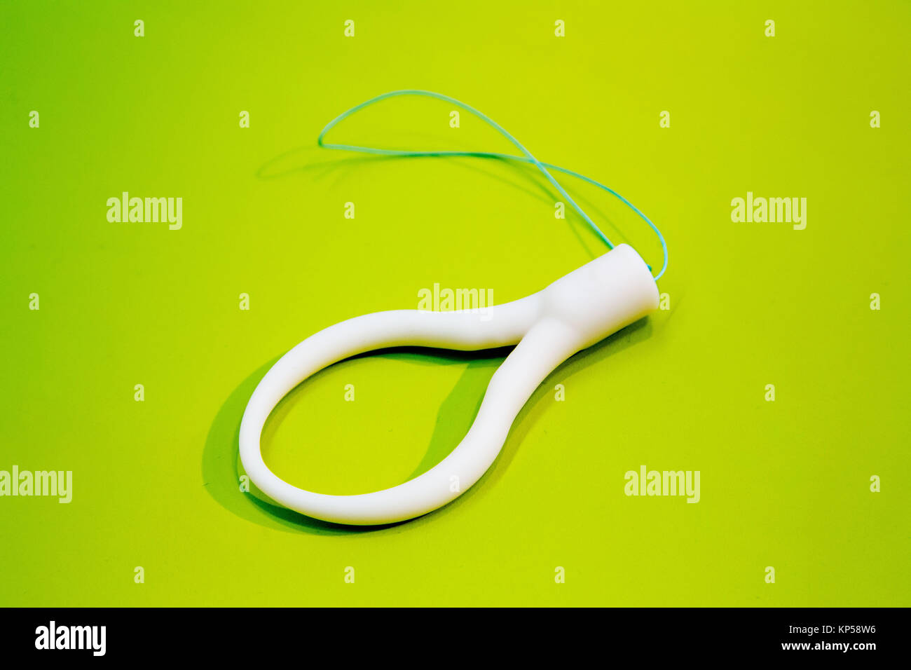 Diveen ®, an intravaginal medical device for the management of stress urinary incontinence. Stock Photo