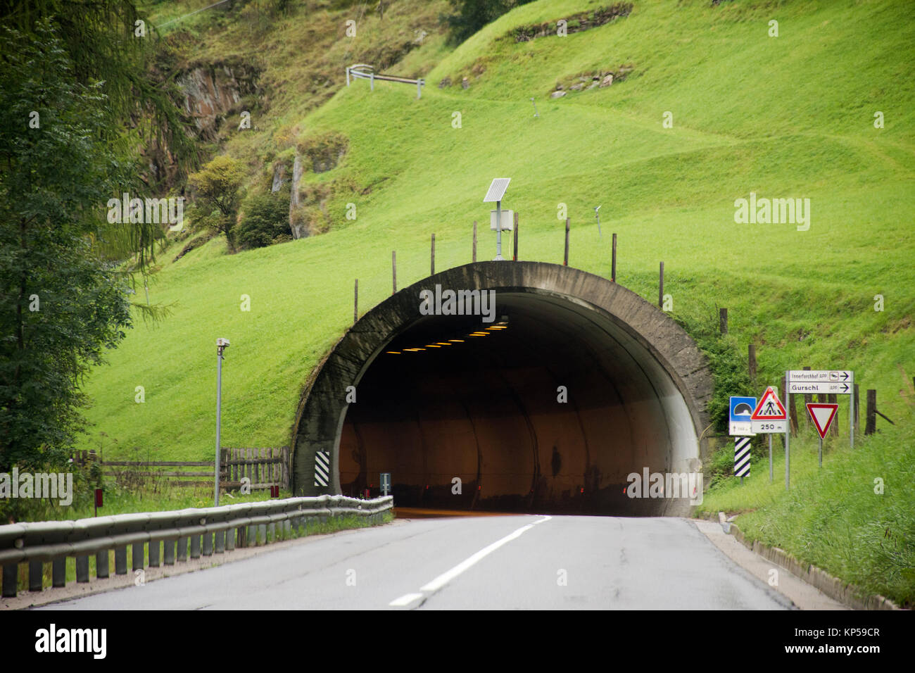 Italian people and foreigner travelers driving car on the road passed
