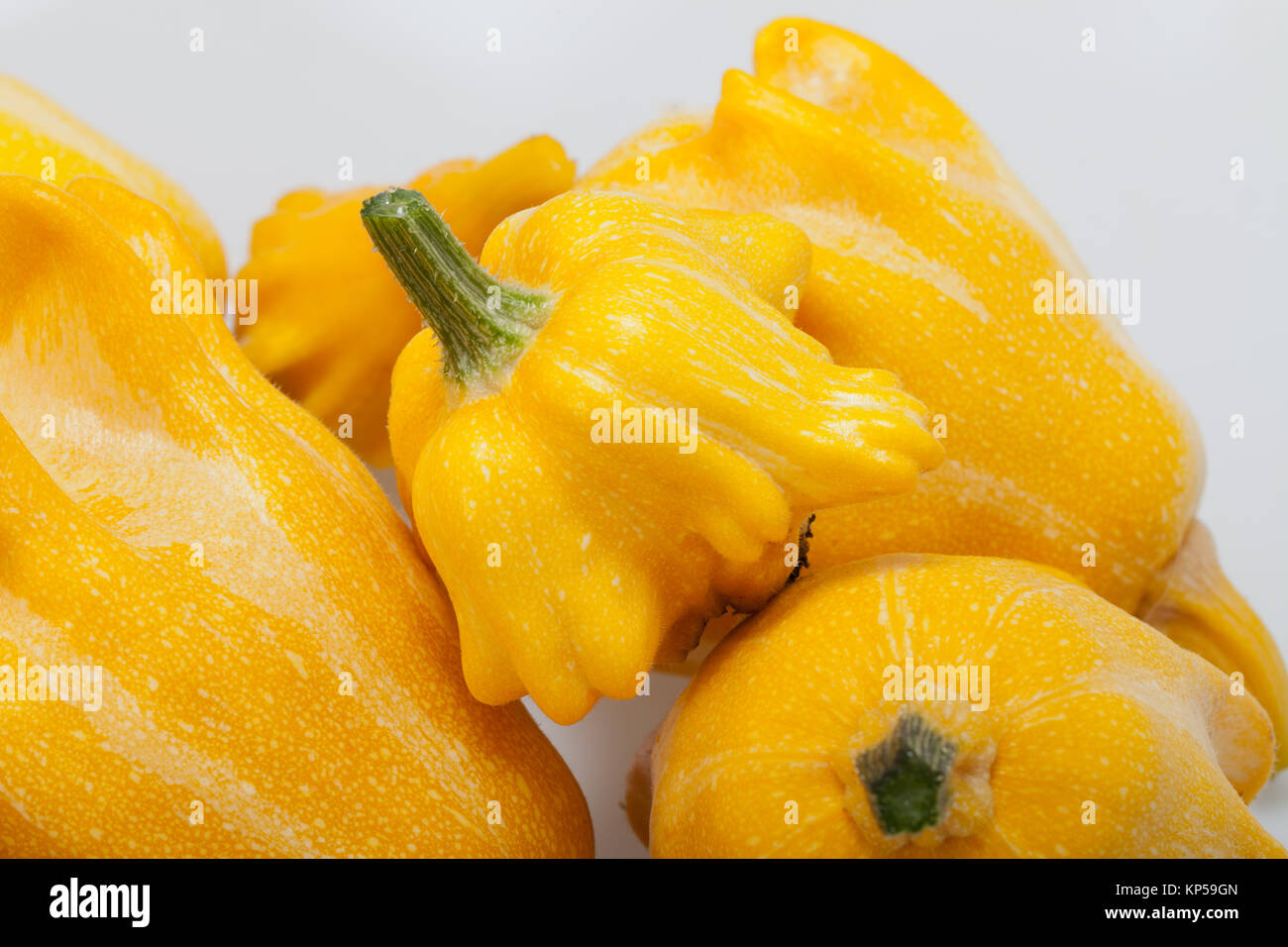 Decorative pumpkin isolated on white background Stock Photo - Alamy