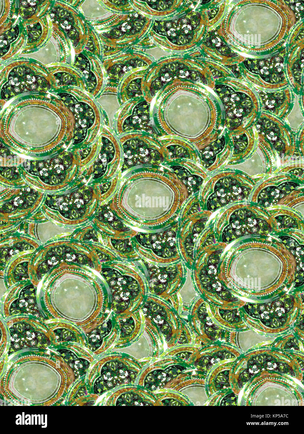 Abstract Digital Ornament Stock Photo - Alamy