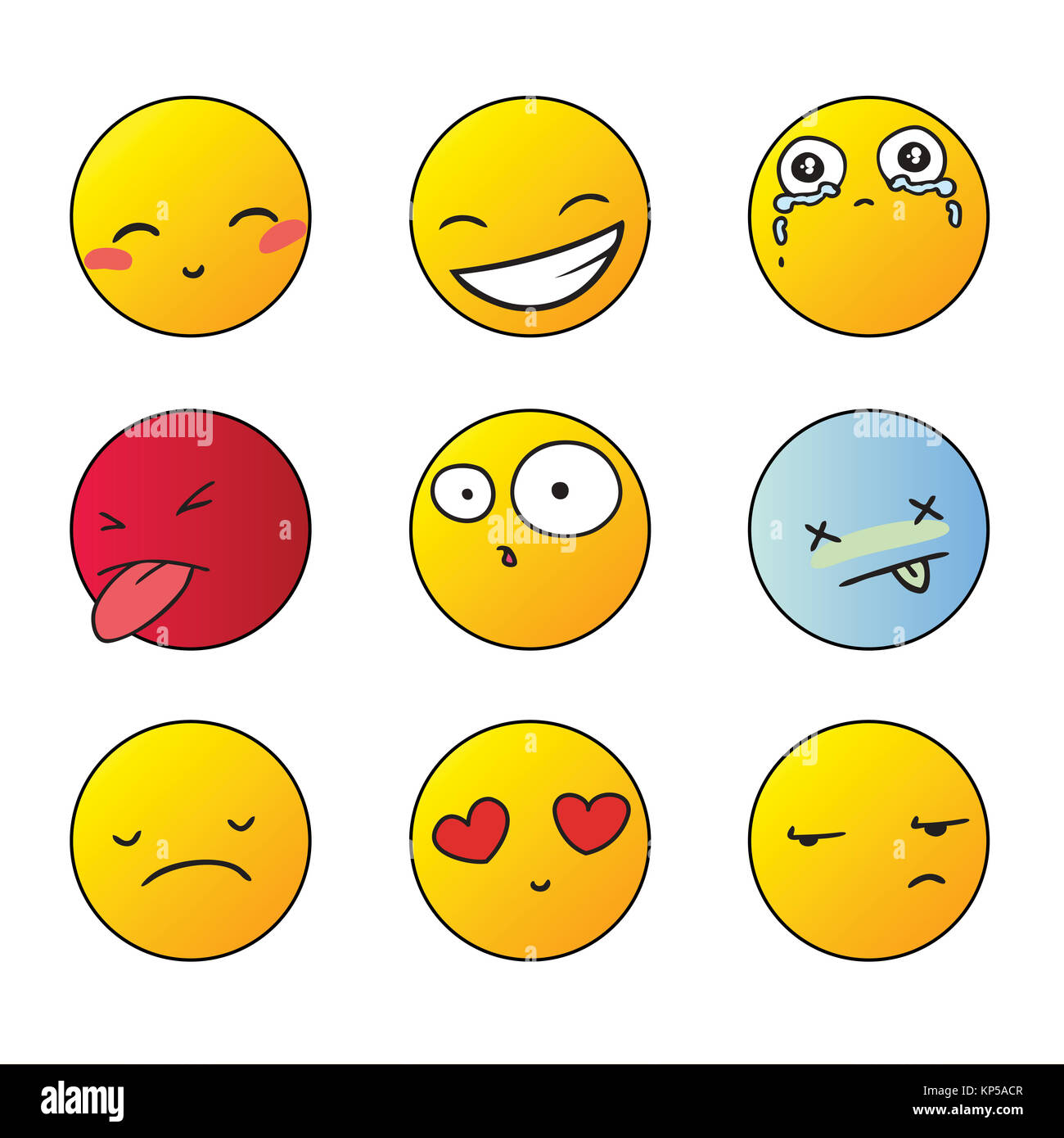 set of smiles Stock Photo - Alamy