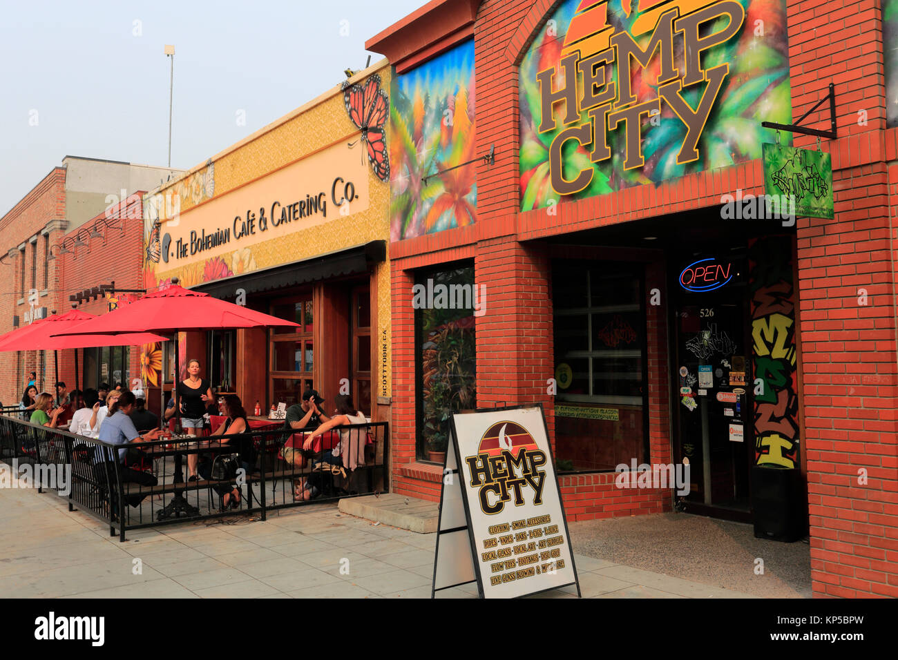 The bohemian cafe bar kelowna hires stock photography and images Alamy