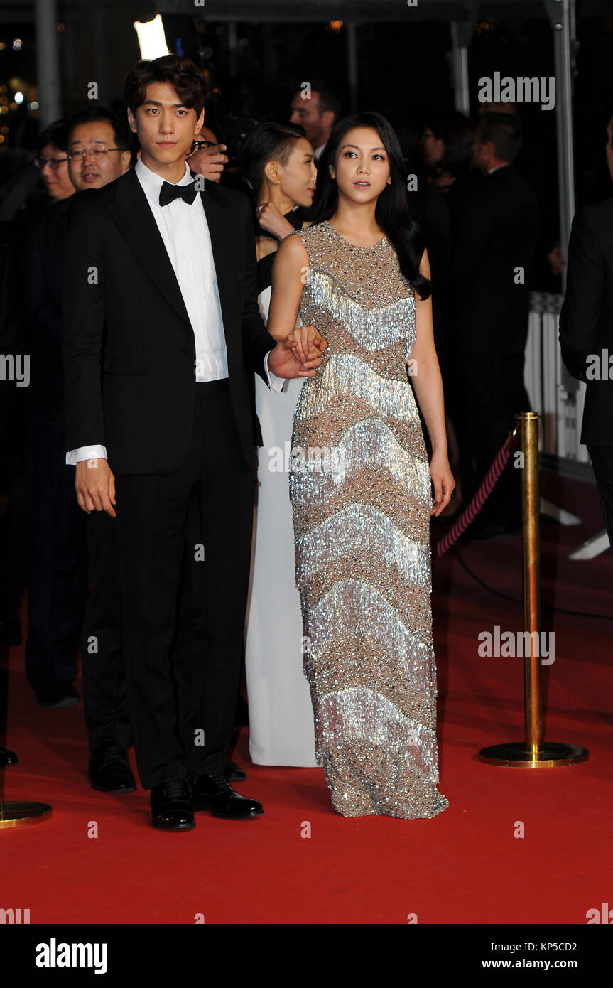 March 22nd, 2017 - Cannes  Ak-Nyeo red carpet during the 70th Cannes Film Festival 2017 Stock Photo